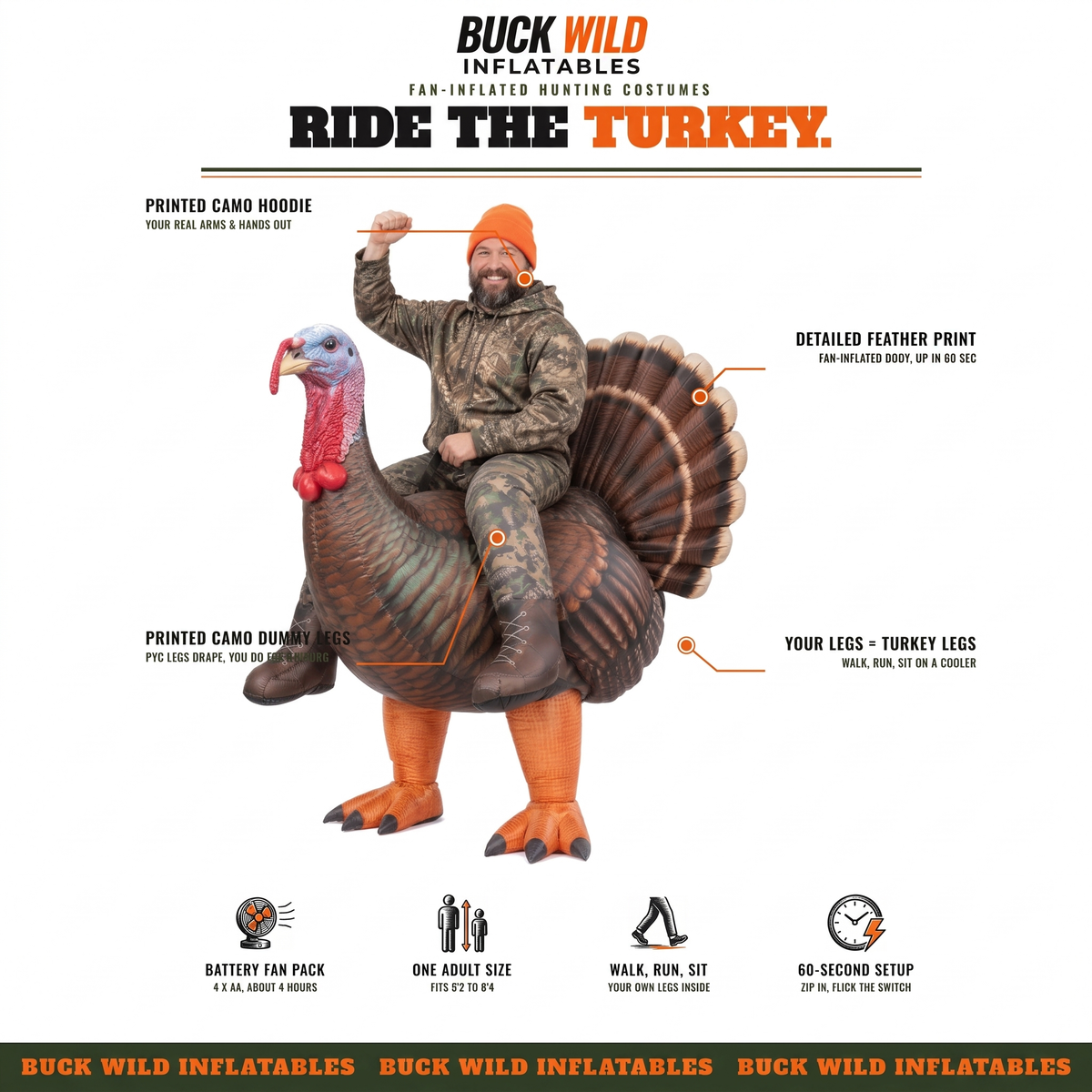 Buck Wild Inflatables™